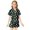 Dark Green, variant on Byoo Christmas Toddler Girls Outfit Set Tree Print Button Down Short Sleeved Shirt Shorts Sleepwear Silk Soft Homewear