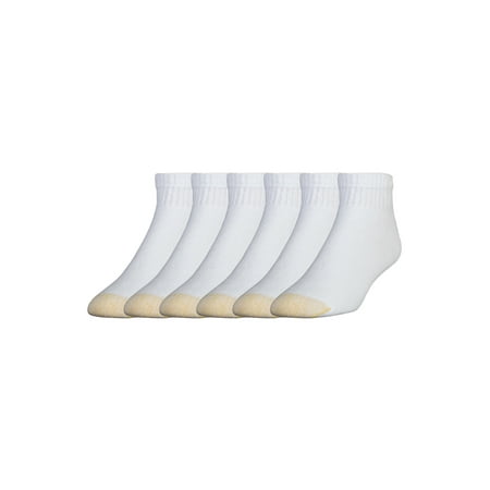 Nautica Classic Socks - Gold Toe Men's Full Cushion Cotton Quarter Socks, 6 Pairs
