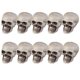 thumbnail image 3 of 10pcs Halloween Plastic Skull Head Miniature Figurine Skull Head Model Horror Skull Head Miniature, 3 of 4
