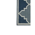 thumbnail image 3 of Furnish My Place Outdoor Collection Trellis Diamond Rug - 5 ft. 3 in. x 7 ft. 6 in. Navy, Geometric Rug with Water Proof Surface for Bedroom, Patio, 3 of 6