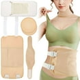 thumbnail image 1 of AMERTEER 5 Pcs Pack d'Huile avec Coussin de Poitrine Réutilisable Ensemble de Packs d'Huile pour le Cou et la Taille avec Sangles Réglables pour Insomnie Constipation Douleur Musculaire, 1 of 11