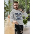 thumbnail image 2 of Cool Reel Grandpa Sweatshirt Men -GoatDeals Designs, Male Large, 2 of 4