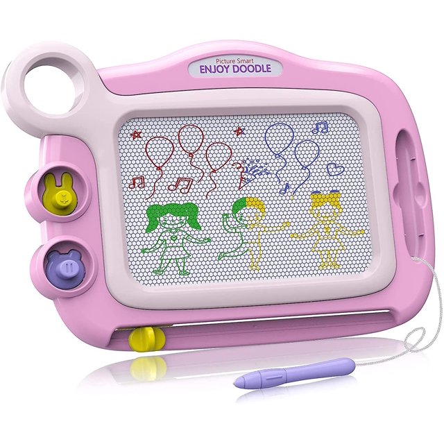 Juguetes para niñas de 1 a 4 años,tablero de dibujo magnético para niños,regalos para niñas de 2 3 4 años,tablero de garabatos juguetes para niños,juguetes para niños pequeños de 2 a 4 años,jugue