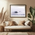 thumbnail image 3 of Riding the Pacific - San Diego California Photography Surf Waves Ocean Seascape Surfboard Minimalist Coast Black Framed Wall Art Print 16 x 24 inches, 3 of 4