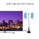 thumbnail image 1 of Antena hdtv para interiores t digital uhf vhf antena de base magnética de banda dual antena 10db para tv sen cable d fácil de instalar y Ajustarth, 1 of 7