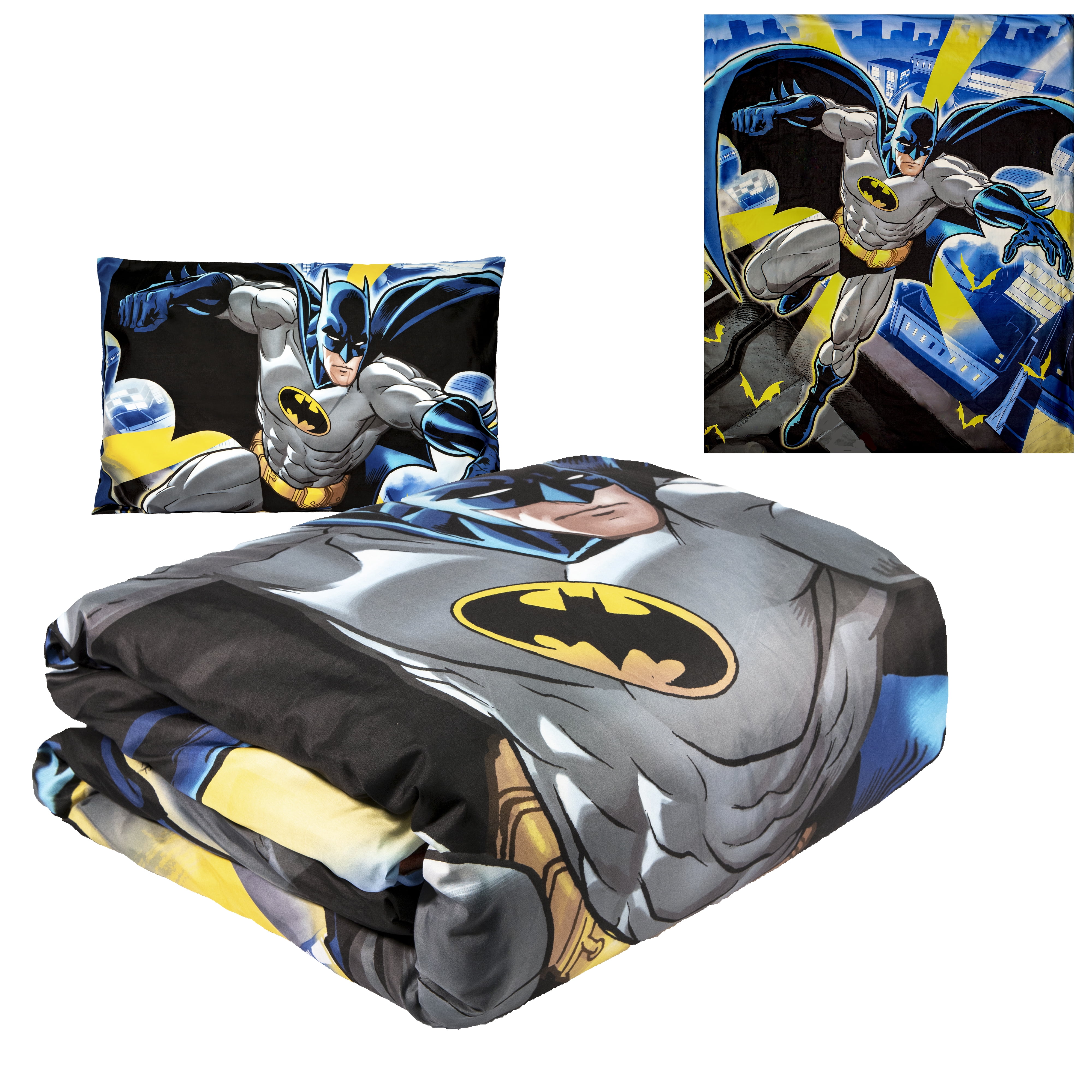 Comforter Set Twin  Batman  In City TWIN  BED 86 x 68 