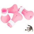 thumbnail image 4 of Adjustable Pet Foot Covers, Adjustable Silicone Cat Foot Cover Cat Paw Protector' Silicone Cat Foot Covers Silicone Cat Shoes  For Family Bathrooms Rose, 4 of 8