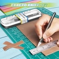 thumbnail image 4 of Juego de cuchillos Exacto DIYSELF con 12 piezas y funda para manualidades, 4 of 6