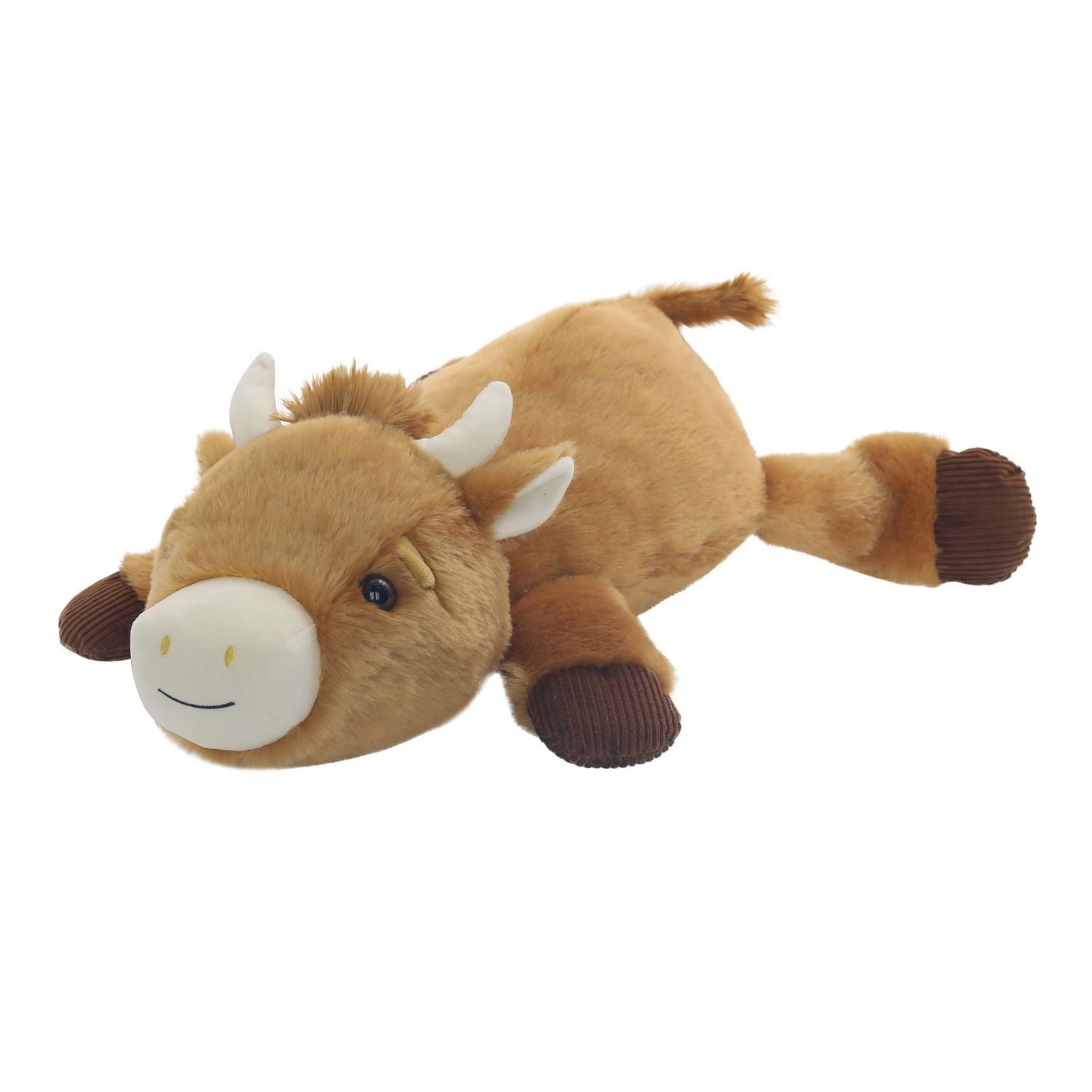 Way to Celebrate Floppy Brown Cow Plush - Large