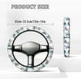 thumbnail image 5 of ZUXONGSY Sea Turtle Pattern Golf Cart Steering Wheel Cover Cute Car Accessories Good Texture Nice Look Club Car Steering Wheel Cover Decorative Auto Wheel Cover Gifts for Friends Family, 5 of 7