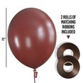 thumbnail image 1 of Prextex 75 Globos de Fiesta Marrón Globos de 12 Pulgadas Marrón Café Globos con Cinta de C Prextex Prextex, 1 of 2