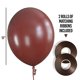thumbnail image 1 of Prextex 75 Globos de Fiesta Marrón Globos de 12 Pulgadas Marrón Café Globos con Cinta de C Prextex Prextex, 1 of 2