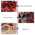 thumbnail image 4 of 1 llavero de elefante con diamantes brillantes, bolso creativo, colgante de metal para mujeres y hombres, decoración (rojo), 4 of 4