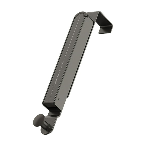 Billuyoard Percha extensible para ropa con facilidad en la puerta, perchero plegable de acero inoxidable Almacenamiento y organización del hogar B