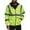 Neon Yellow, variant on Bass Creek Outfitters Mens High Vis Hoodie - ANSI Class 3 Sherpa Lined Work Hoodies for Men