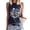 Navy, variant on Women's Tennis Tanks Women Summer Casual Sleeveless Crew Neck Graphic Basic Black Shirts Knit Tank Top for Everyday Comfort and Easy Styling Navy M