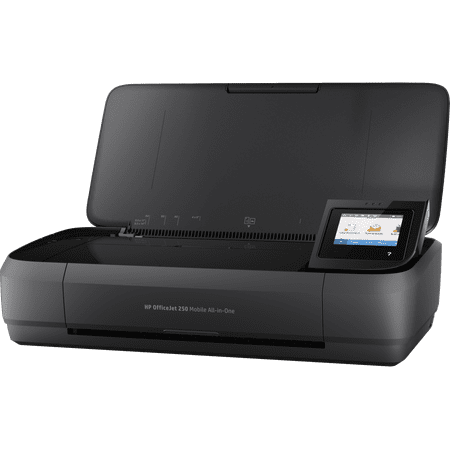 HP - OfficeJet 250 Mobile Wireless All-In-One Inkjet Printer - Black