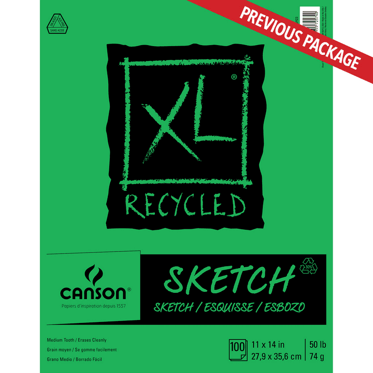 Canson - XL Recycled Sketch Pad - 11 x 14