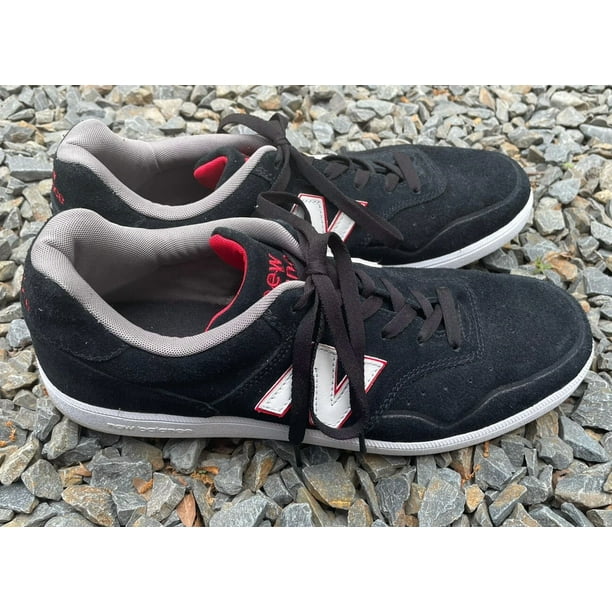 New Balance Numeric Sz 12 Men's Black Red Lifestyle Skate Sneakers Shoes