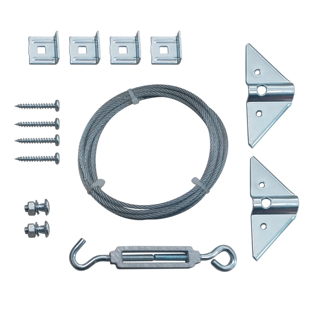 (2 pack) Hyper Tough Gate Hardware Essentials Anti-Sag Gate Latch Kit , Zinc Plated