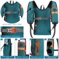 thumbnail image 2 of Mochila de Senderismo Esup Plegable Ligera 15L para Mujeres y Hombres, 2 of 7