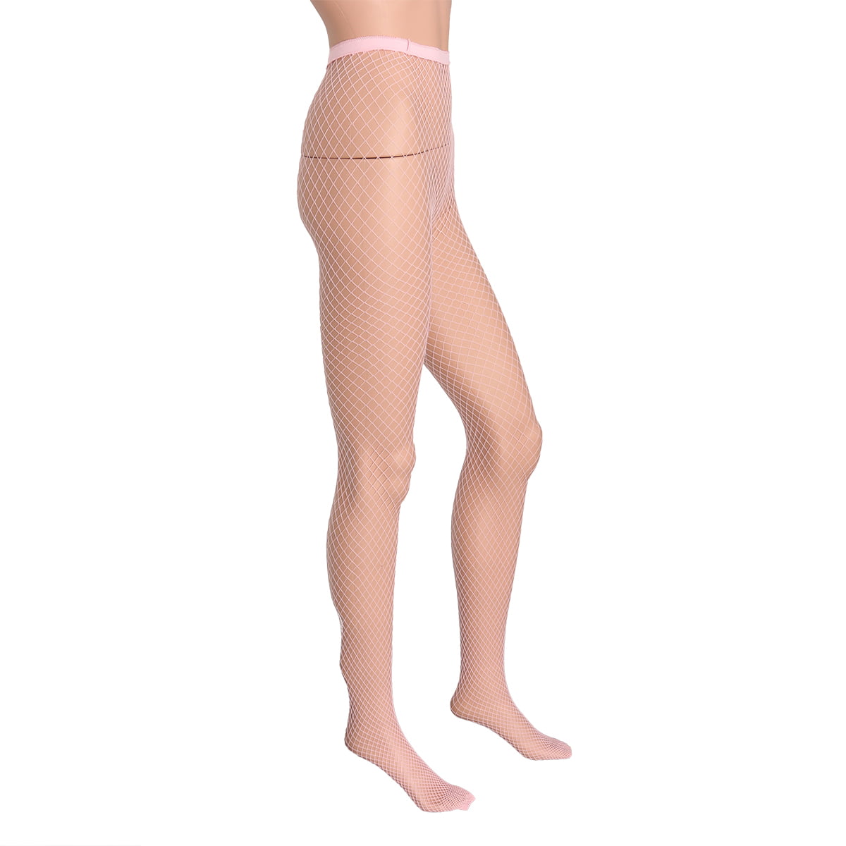 HOMEMAXS Women Stretchy Fishnet Tights High Waist Pantyhose 5mm Size M - Walmart.com