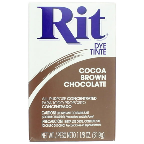 Rit All-Purpose Powder Dye, Cocoa Brown, 1.125 oz