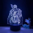 thumbnail image 4 of Luz nocturna LED 3D Berserks Guts que cambia de color para niños, 4 of 5
