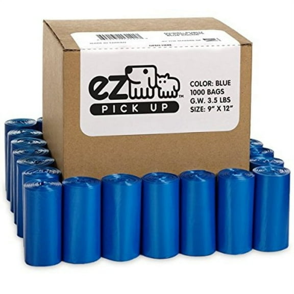 Pet Waste Disposal Bags - 1000 Dog Poop Pick Up Bags