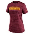 thumbnail image 2 of Women's Nike Burgundy Washington Commanders Sideline Velocity Performance T-Shirt, 2 of 3