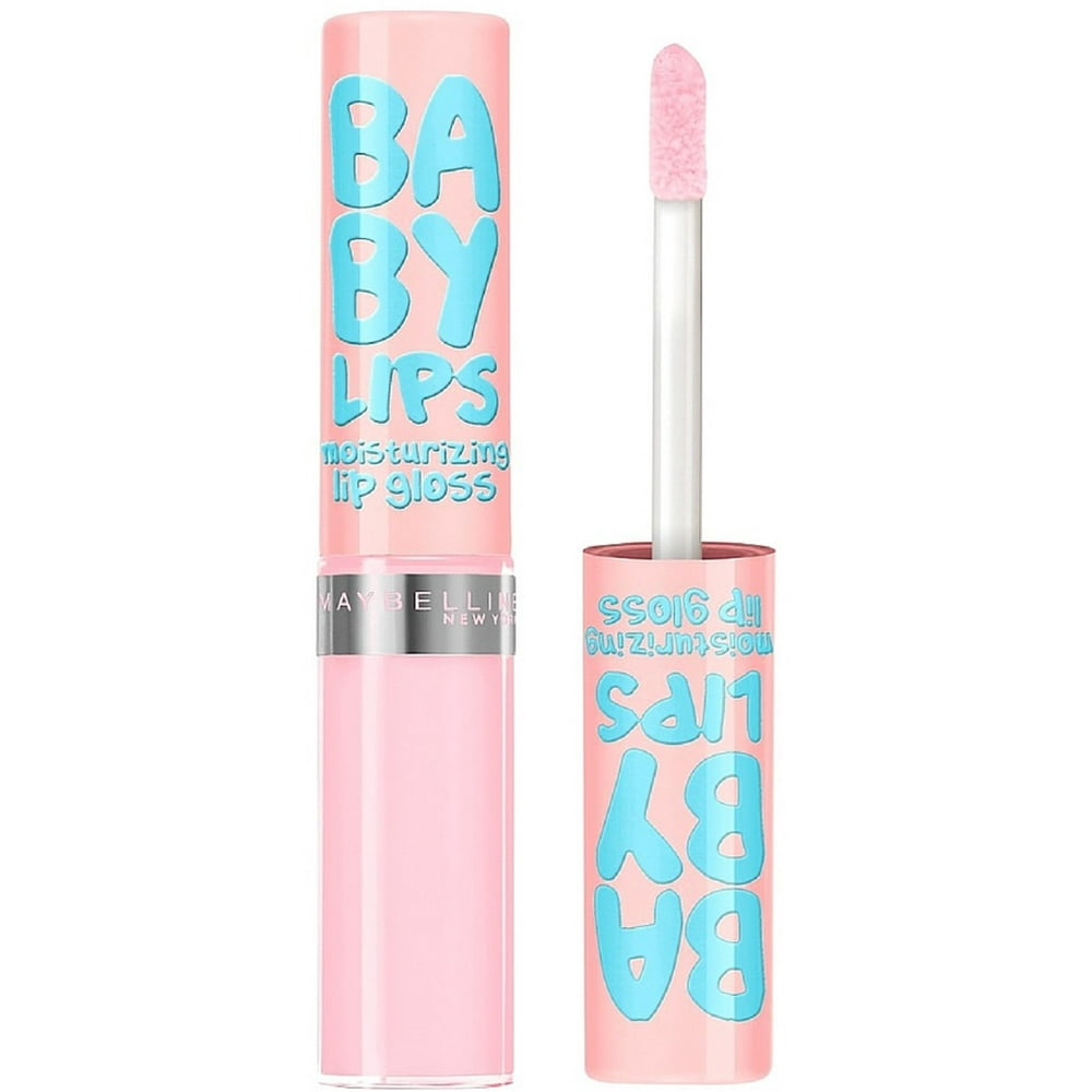 Maybelline New York Baby Lips Moisturizing Lip Gloss, PinkABoo 0.18