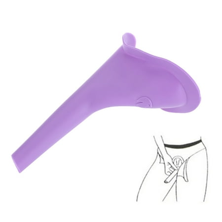 Outdoor Traval Capming Portable Female Urinal Soft Silicone Urination Device Stand Up & Pee for