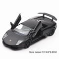 thumbnail image 1 of 1:36 aleación Ford Mustang Batmobile juguete modelos coches puertas neumáticos de goma abiertos rueda de coche en miniatura extraíble modelo de vehículo ornamento,Batmobile Black, 1 of 6