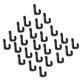 thumbnail image 4 of 25 Piezas Kayak Nylon J Gancho De Amarre Bungee Hook Kit Canoas Barcos SM SunniMix Kayak J ganchos, 4 of 7