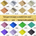 thumbnail image 4 of Lámina de oro, lámina de color de alta calidad, lámina de plata, lámina de color, lámina azul, barro cristalino, 4 of 5