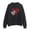 Black, variant on Valentines Day Shirts Women, Fashion Casual Women's Warm Sweatshirt Long Sleeve O Neck Soft Love Heart Love Printed Shirt Ladies Winter Sweatshirts Womens Long Sleeve Tops Grey