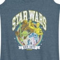 thumbnail image 3 of Star Wars - Characters Collegiate Logo - Women's Racerback Graphic Tank, 3 of 4