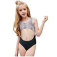 thumbnail image 2 of Traje de baño para niña Herrnalise, traje de baño para niña pequeña, traje de baño para niñas pequeñas, traje de baño de una pieza con flores, traje de baño de playa de verano para bebé, 2 of 8