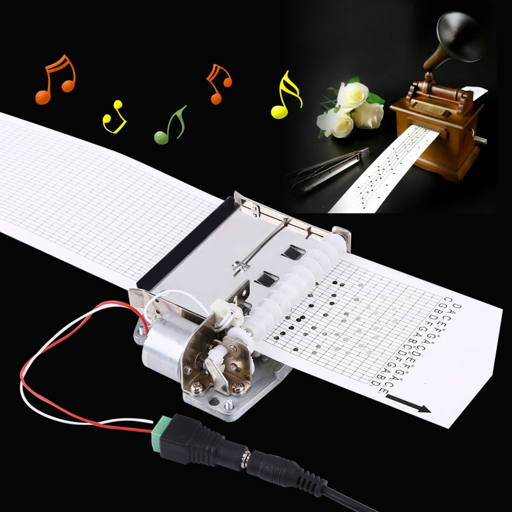 OTVIAP DIY Music Box Movement, Tape Compose Music Box Movement,1 Set of