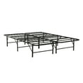 thumbnail image 3 of Full Size Metal Bed Frame - Black, Modern Bedroom Platform, 54x75", No Box Spring Needed, Sturdy Steel, Under-Bed Storage, Easy Assembly, Mattress Support, 3 of 6