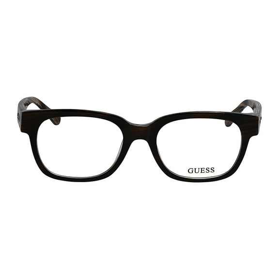 Guess  Acetate Unisex  Eyeglasses Brown 54mmmm