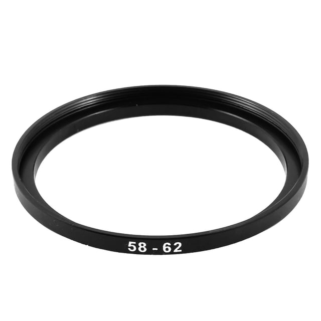 58mm-62mm 58mm to 62mm Step Up Ring Filter Adapter for Camera