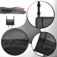 thumbnail image 6 of lacooooppia Car Storage Organizer between Front Seats Handbag Holder Universal Automotive Accessories Barrier of Backseat Kids Net Pocket Black, 6 of 8