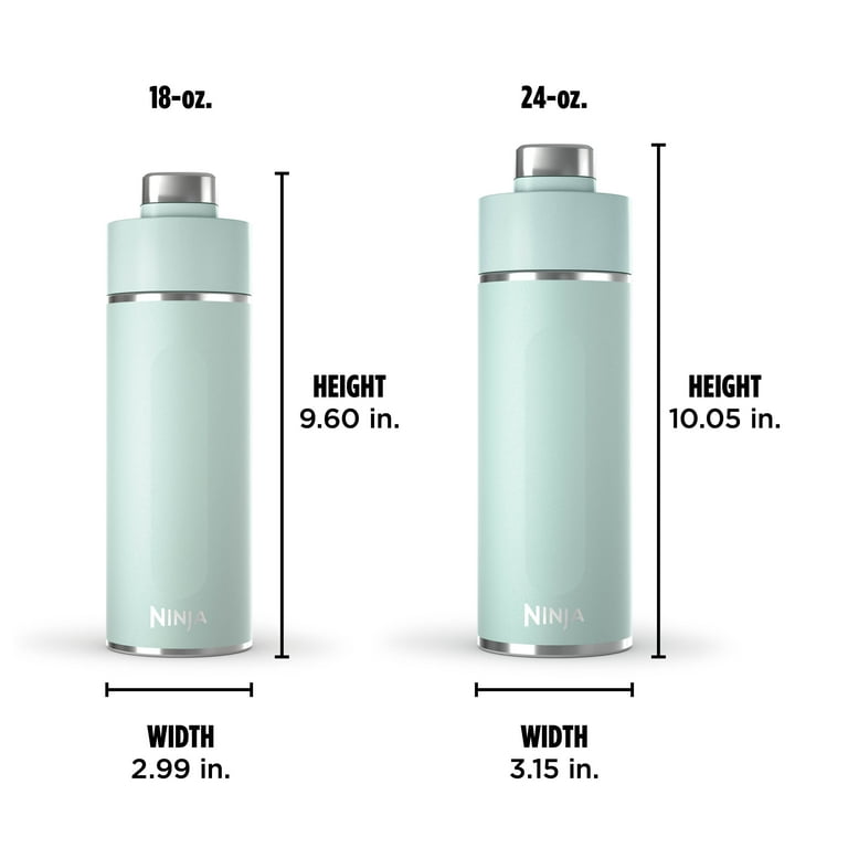 Ninja Thirsti 24oz. Travel Bottle, Leak Proof Stainless