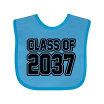 Inktastic Class of 2037 Boys or Girls Baby Bib