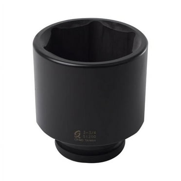 Sunex Tools SUU-5120 1 in. Drive 6-Point Standard Impact Socket - 3.75 in.