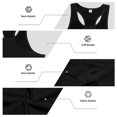 thumbnail image 4 of Ceisia Men's Ribbed Crew Neck Tank Top Slim Fit Sleeveless Shirt for Casual and Gym Black XL Gifts for Father, 4 of 9