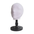 thumbnail image 1 of figatia Head Model with Base Hats Stand Holder for Headset Eyeglasses Hairpieces black, 1 of 9