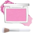 thumbnail image 1 of TEMOGU-Matte Powder Blush, Rosy Glow Face Blush Contour Highlight Makeup Palette, High Impact Buildable Color, Lightweight & Smooth Finish & Long Lasting Professional Pressed Power Blush for Cheek, P, 1 of 4