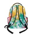 thumbnail image 3 of Xixirimido Cosmic Tie-Dye Print 17 Inch Kids Backpacks for Boys Girls Preschool, Kindergarten, Elementary School Backpacks with Multi-pocket Students School Bag, 3 of 8